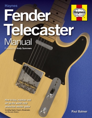 Book cover for Fender Telecaster Manual Paperback