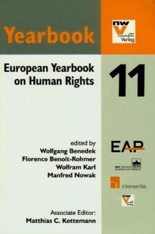 Cover of European Yearbook on Human Rights 11