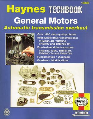 Cover of General Motors Automatic Transmission Overhaul Haynes Techbook (USA)