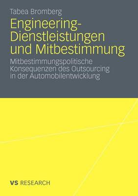 Book cover for Engineering-Dienstleistungen und Mitbestimmung