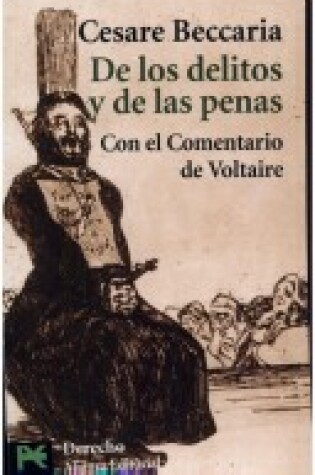 Cover of de Los Delitos y de Las Penas