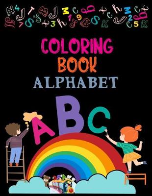 Book cover for Coloring Book Alphabet