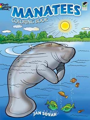 Cover of Manatees Coloring Book