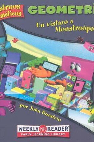 Cover of Geometría: Un Vistazo a Monstruópolis (Geometry: Looking Down on Monster Town)