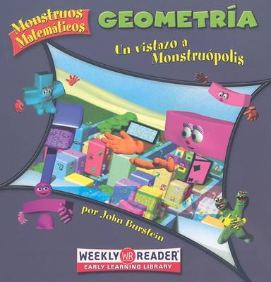 Book cover for Geometría: Un Vistazo a Monstruópolis (Geometry: Looking Down on Monster Town)