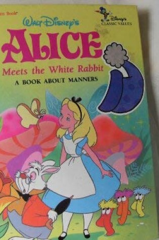 Cover of Walt Disney's Alice Meets the White Rabbit