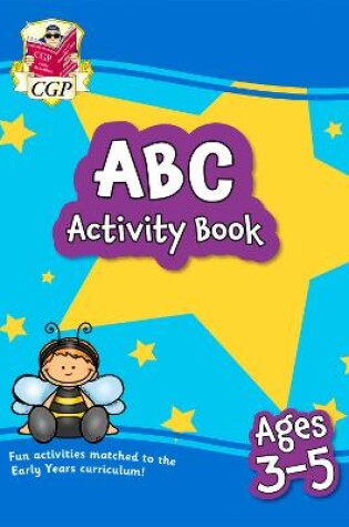 Cover of New ABC Activity Book for Ages 3-5: perfect for learning the alphabet