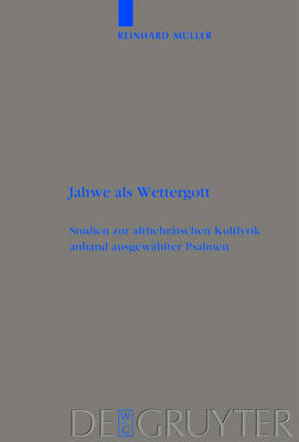 Cover of Jahwe ALS Wettergott