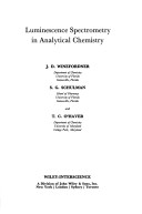 Cover of Luminescence Spectroscopy in Analytical Chemistry