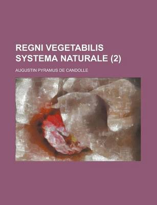 Book cover for Regni Vegetabilis Systema Naturale (2)