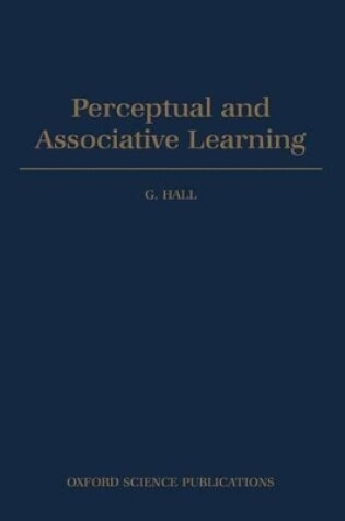 Cover of Perceptual and Associative Learning