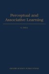 Book cover for Perceptual and Associative Learning