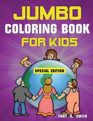 Book cover for Jumbo Coloring Book for Kids
