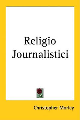 Book cover for Religio Journalistici