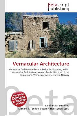 Cover of Vernacular Architecture