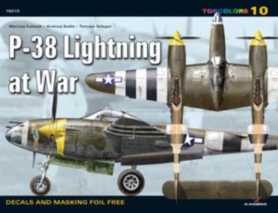 Book cover for P-38 Lightning at War