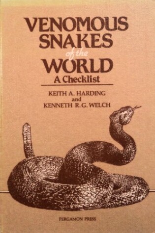 Cover of Venomous Snakes of the World