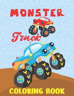 Book cover for Monster Truck Coloring Book