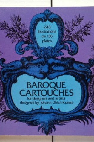 Cover of Baroque Cartouches for Designers and Artists