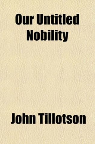 Cover of Our Untitled Nobility