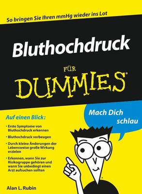 Book cover for Bluthochdruck für Dummies