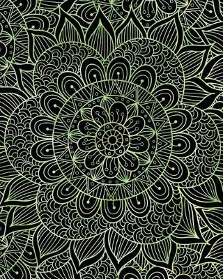 Book cover for Bullet Journal Notebook Mandala Pattern 10