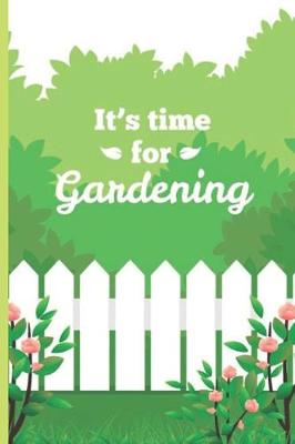 Book cover for It's Time For Gardening