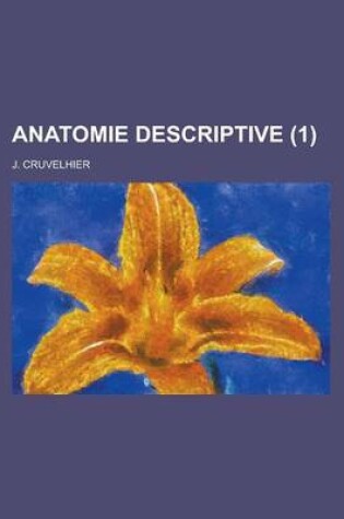 Cover of Anatomie Descriptive (1 )