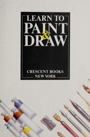 Cover of Learn to Paint and Draw