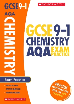 Cover of Chemistry Exam Practice Book for AQA