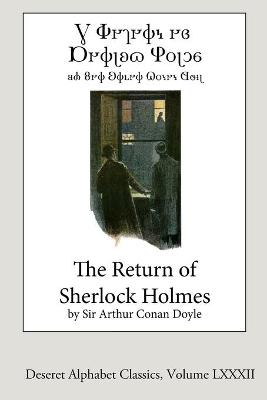 Book cover for The Return of Sherlock Holmes (Deseret Alphabet edition)