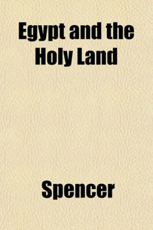 Cover of Egypt and the Holy Land