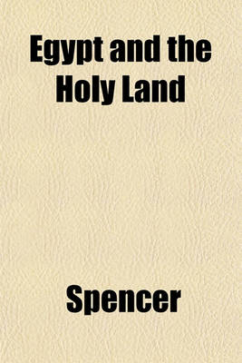 Book cover for Egypt and the Holy Land