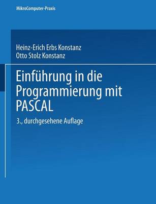 Book cover for Einfuhrung in Die Programmierung Mit Pascal