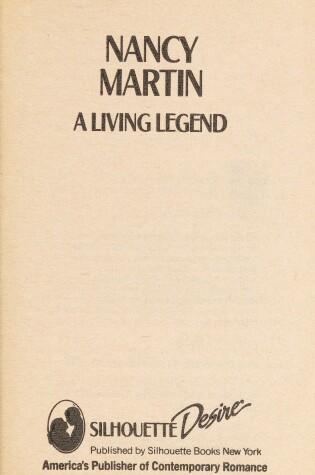 Cover of A Living Legend
