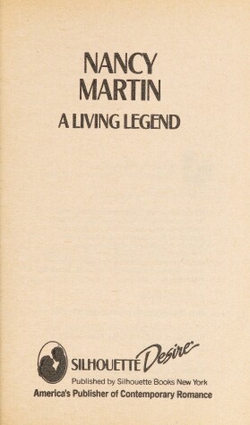 Book cover for A Living Legend