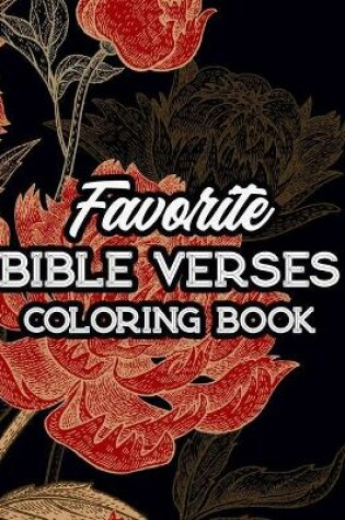 Cover of Favorite Bible Verses Coloring Book