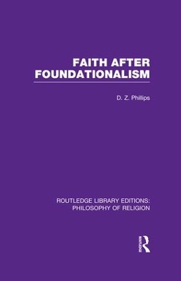 Cover of Faith after Foundationalism