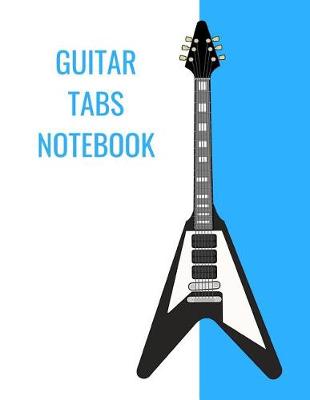 Book cover for Guitar Tabs Notebook