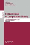 Book cover for Fundamentals of Computation Theory