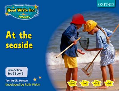 Book cover for Read Write Inc. Phonics: Non-fiction Set 6 (Blue): At the seaside - Book 5