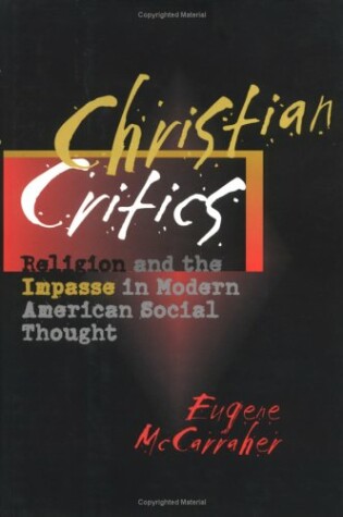 Cover of Christian Critics