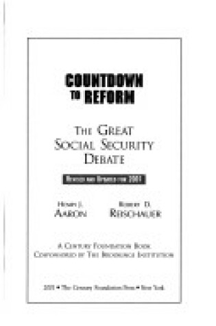 Cover of Countdown to Reform