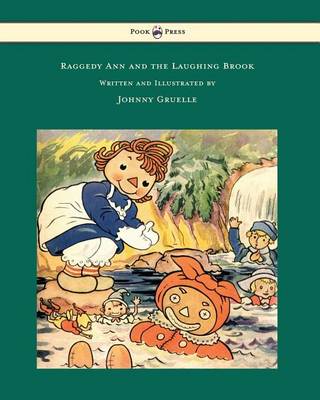 Book cover for Raggedy Ann and the Laughing Brook - Illustrated by Johnny Gruelle