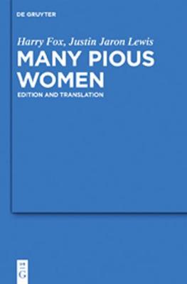 Book cover for Many Pious Women