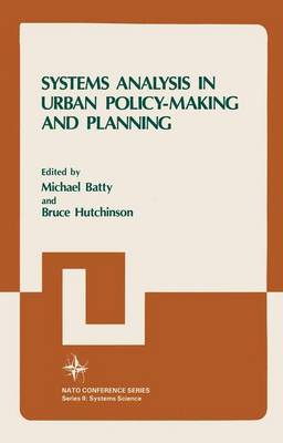 Book cover for Systems Analysis in Urban Policy-Making and Planning