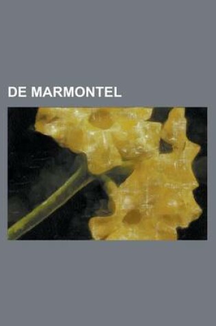 Cover of de Marmontel