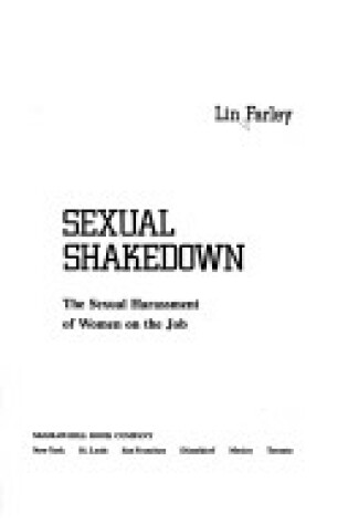 Cover of Sexual Shakedown