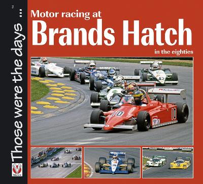 Book cover for Motor Racing at Brands Hatch in the Eighties