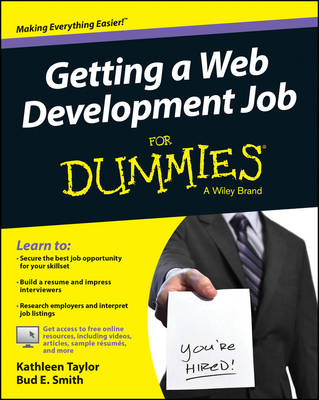 Book cover for Getting a Web Development Job For Dummies